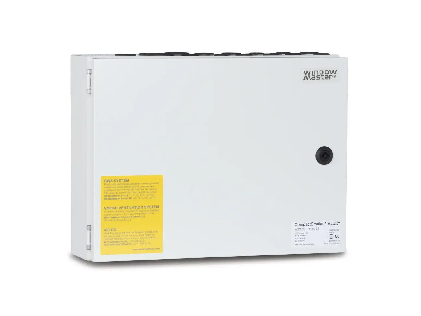 WSC 310 P – Smoke Control Unit 10A, 2 Zones, PLUS