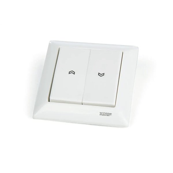 WSK 100 – Ventilation Push Switch, Flush Mounted